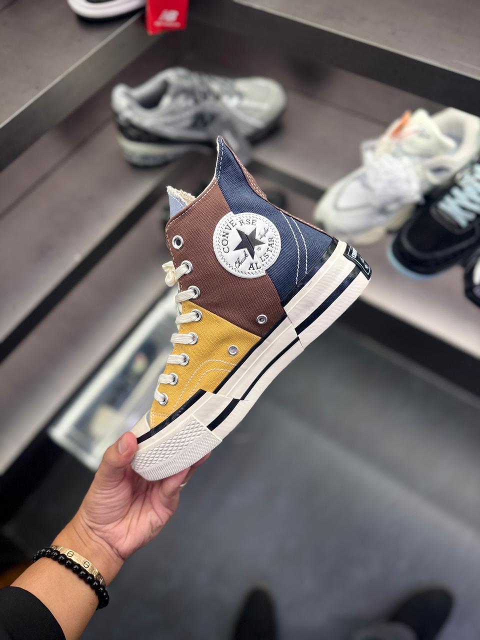 Chuck 70 "Reconstructed" Multi-Tone High-Tops – Limited Edition Canvas Sneakers