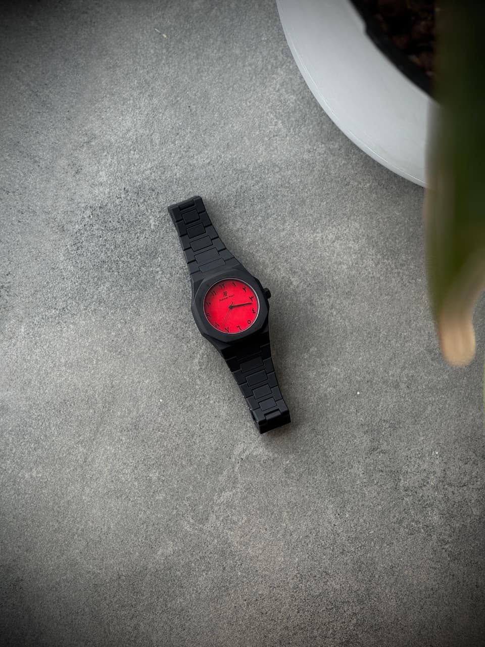 Matte Black Arabic Dial Edition – Luxury Minimalist Men's Watch