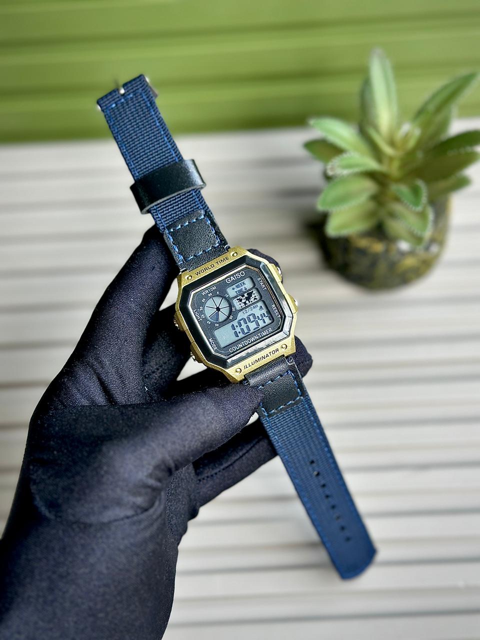 Tactical World Time Explorer – Reinforced Nylon Strap Series