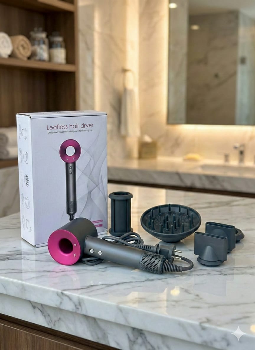 Premium 5-in-1 High-Speed Ionic Hair Dryer Set – Professional Salon Styling Tool