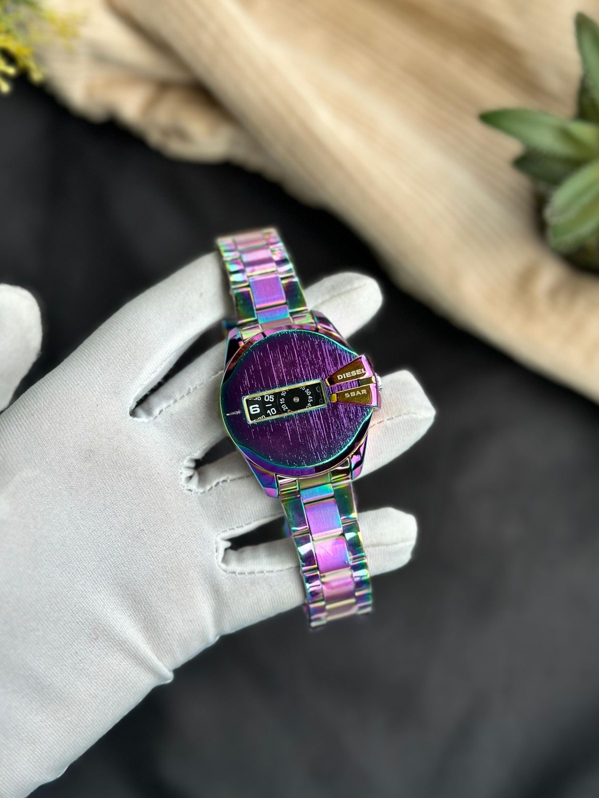 Ana-Digi Temp "Retro-Future" Series | Quad-Display Technical Interface | Iconic 80s Cyberpunk Designer Watch