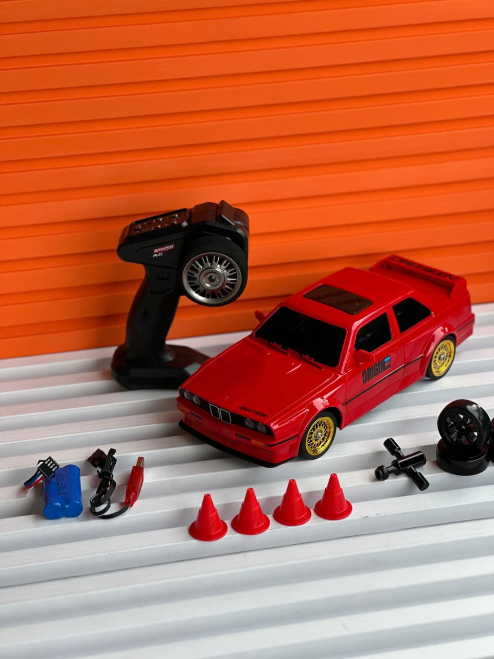 High-Speed RC Drift Racing Car – 1:16 Scale Remote Control Sport Car with Extra Drift Tires