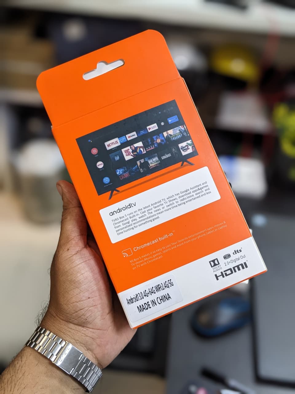 4K Ultra HD Android TV Stick – Portable Smart Streaming Media Player