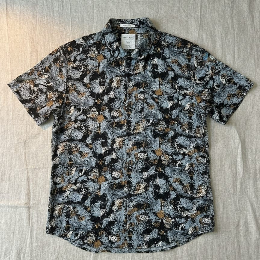 FLYING MONK RELAXED MEN HALF SELEVE SHIRT