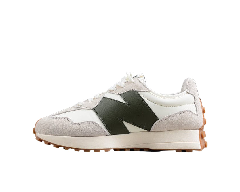 New Balance 327 Moonbeam and Classic Burgundy