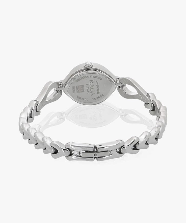 Titan Analog Silver Dial Women's Watch