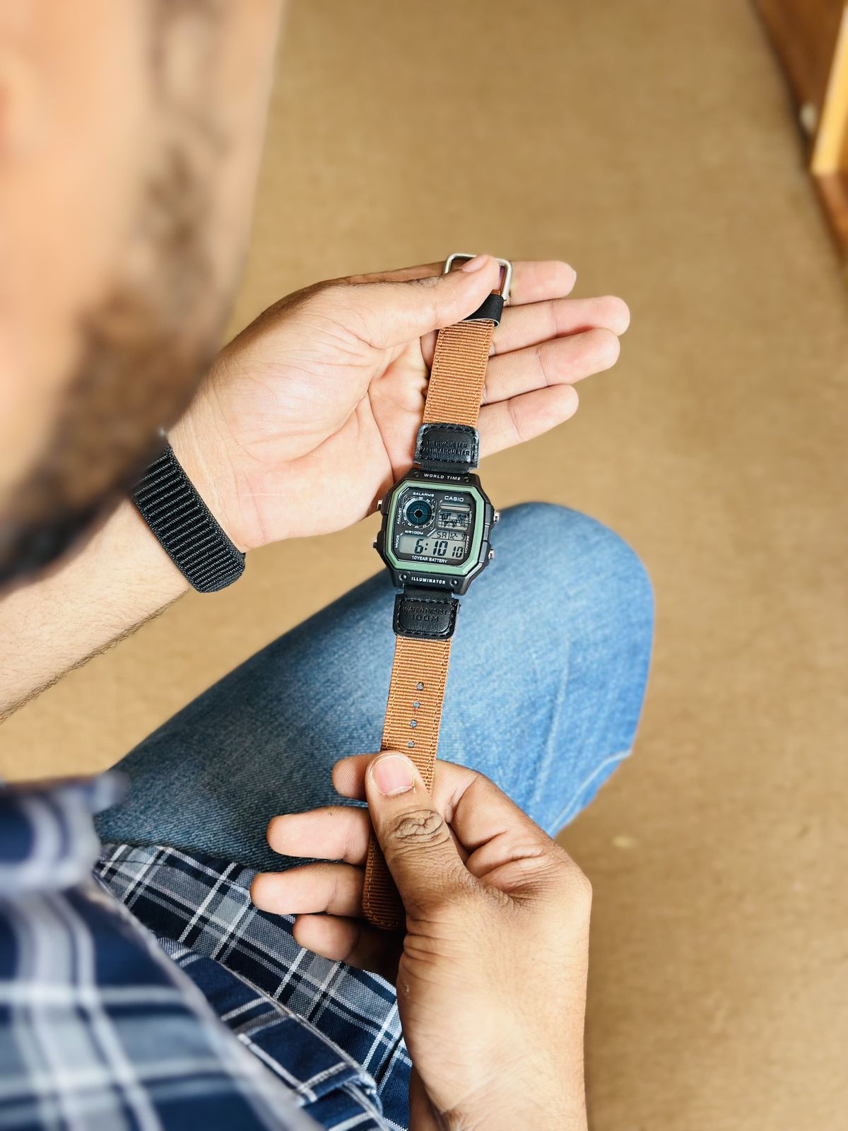 Tactical Digital World Time Watch – Rugged Explorer Edition