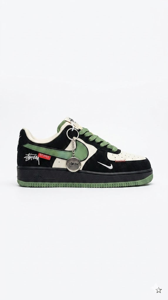 Nike Air Force 1 x Stüssy "Urban Forest" – Limited Edition Custom Collaborative Sneakers
