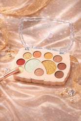 Eyeshadow Palette Shimmer & Glitter Shades �(Pack of 1)