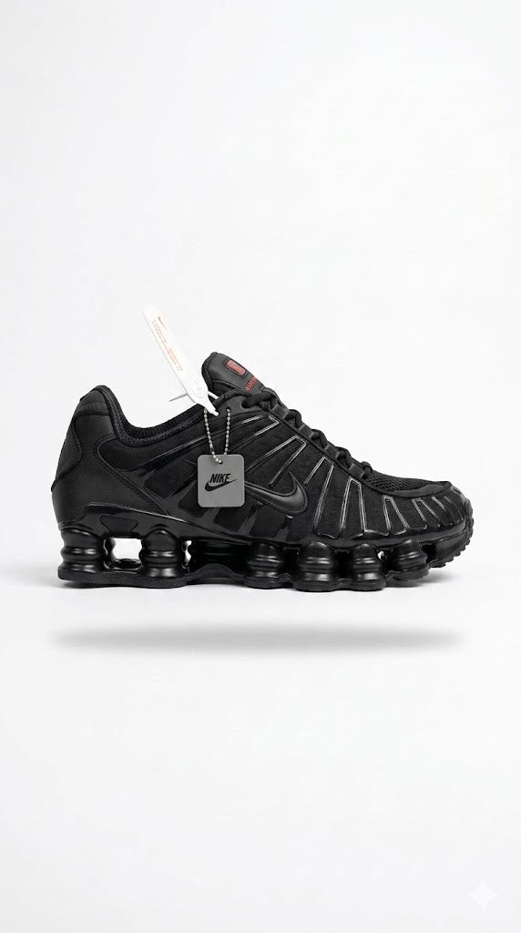 Nike Shox TL "Triple Black" – Iconic Responsive Cushioning