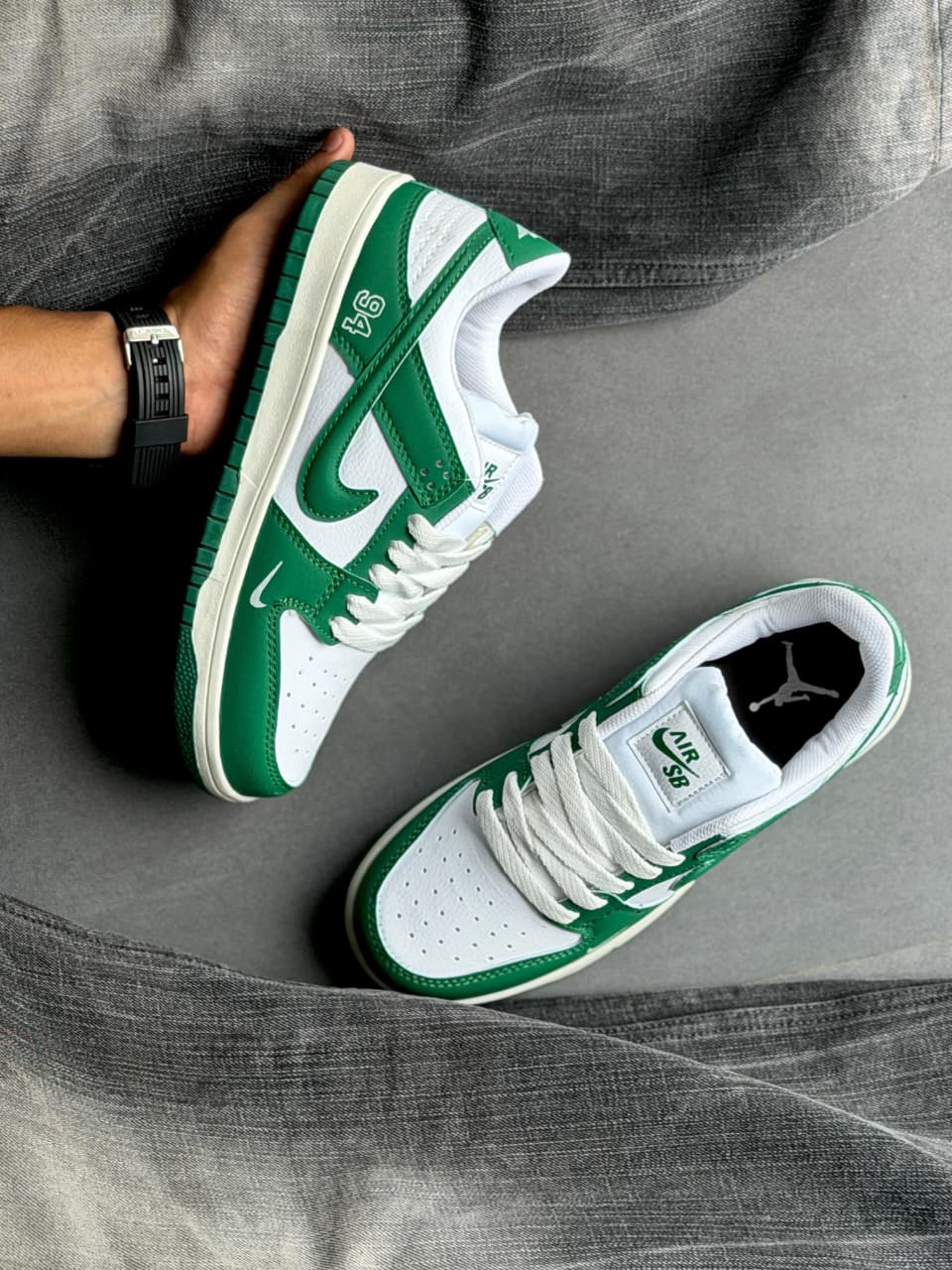 Nike Dunk SB "Pine Green" Retro Edition – Premium Leather Streetwear Sneakers
