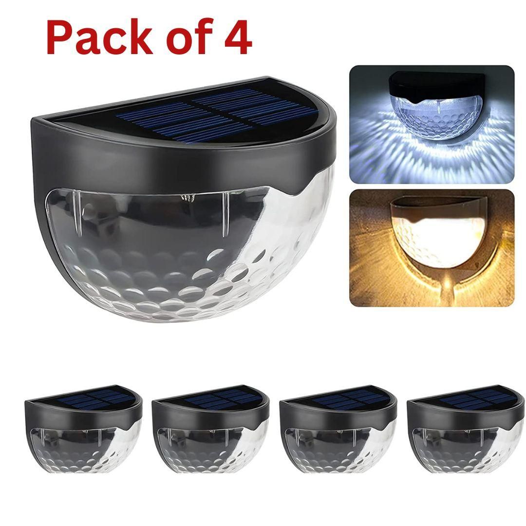 Solar Fence Lights Pack of 4