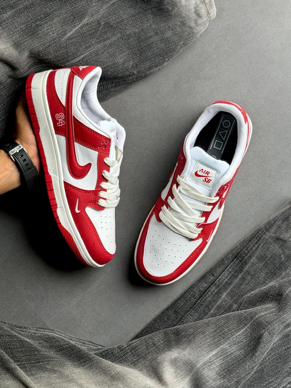 Nike Dunk SB "University Red" – Custom Retro Gaming Edition