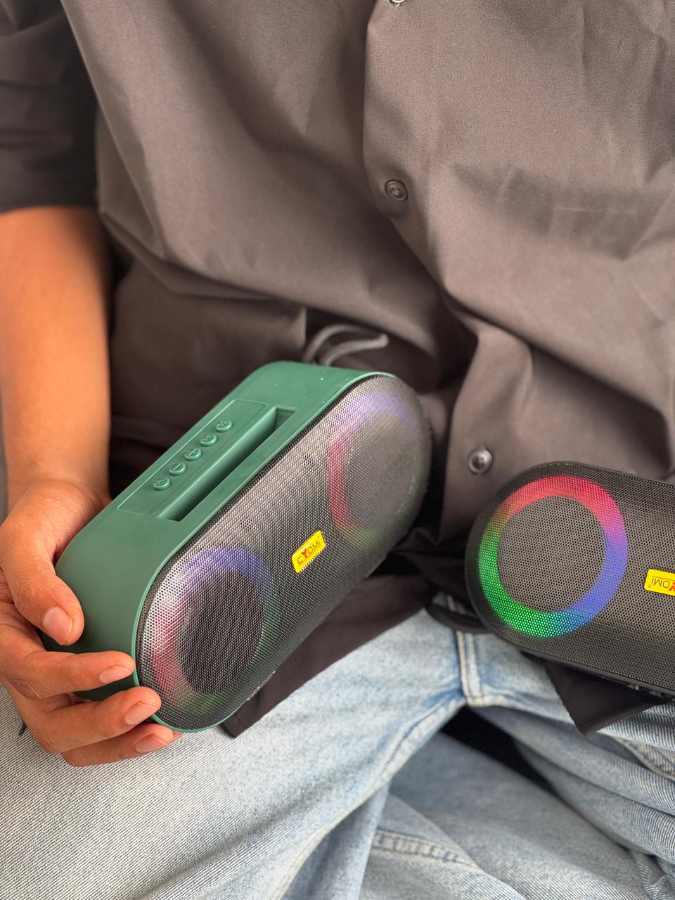 CYOMI Portable RGB Wireless Bluetooth Speaker