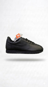 Nike Cortez "Triple Black" Edition – Classic Leather Lifestyle Sneakers