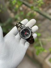 PRX-Style Integrated Steel Series | "Waffle" Texture Dial | Premium Sports-Luxury Business Watch