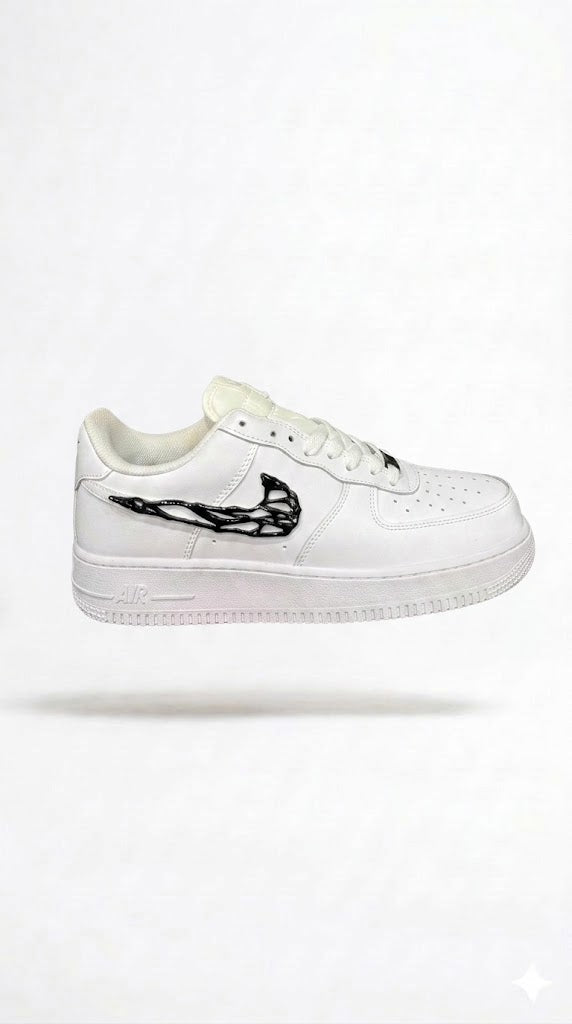 Air Force 1 Low "Shadow Skeleton" – Custom Edition Premium Sneakers