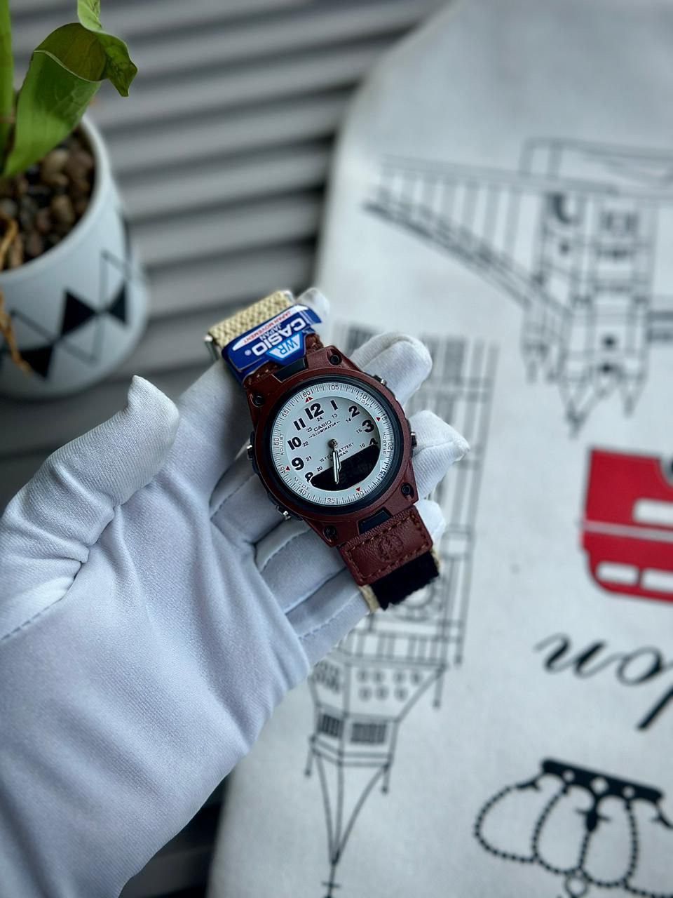 Casio AW-80 Series Analog-Digital Watch – 10-Year Battery & Telememo Edition