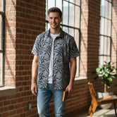 REVLON RELAXED MEN HALF SELEVE SHIRT