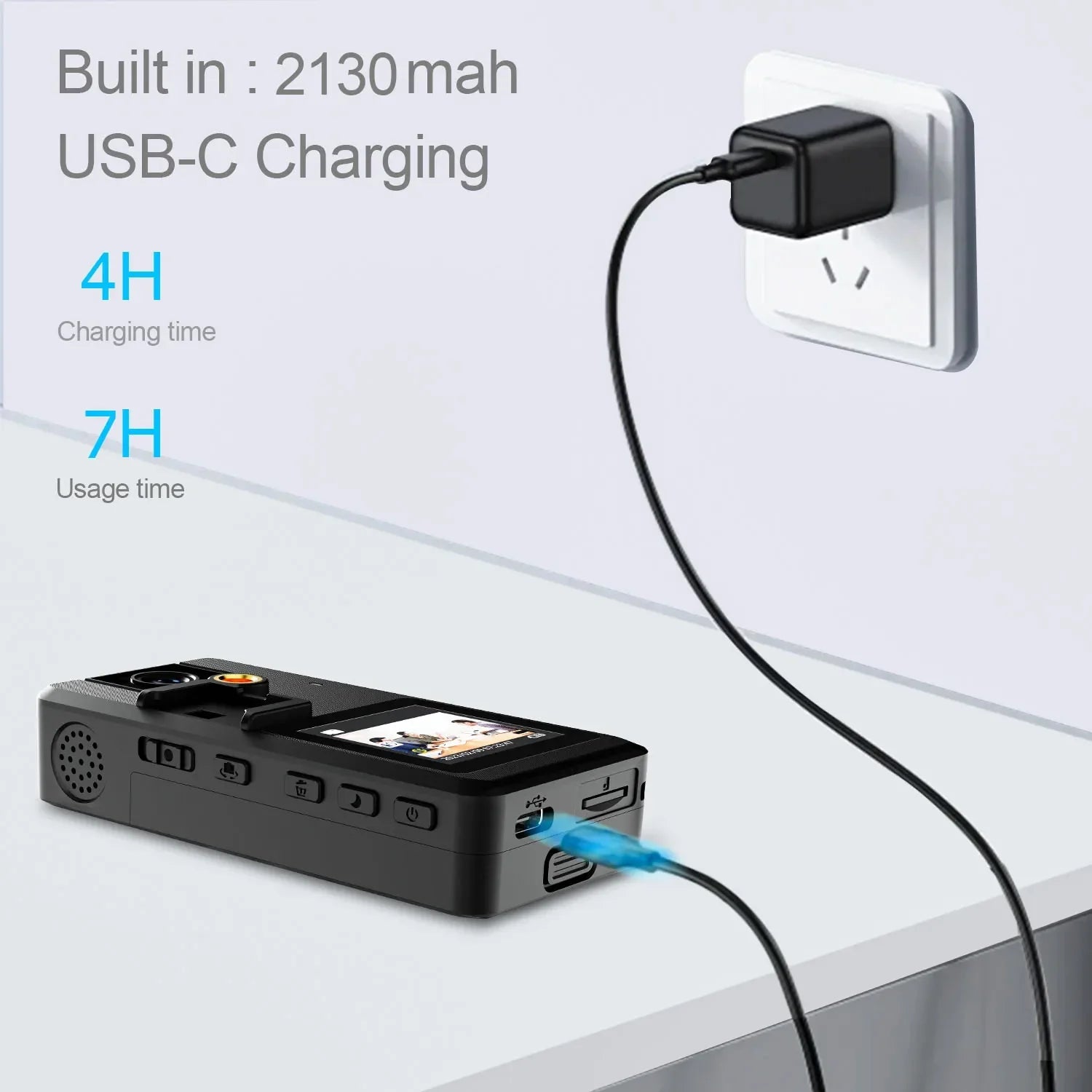 Mini Dash Cam Night Vision HD (1296P)