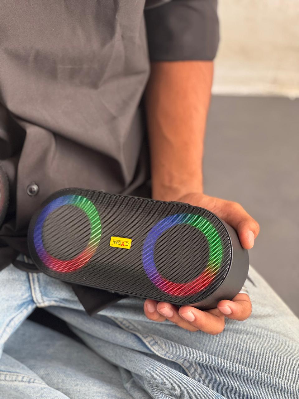 CYOMI Portable RGB Wireless Bluetooth Speaker
