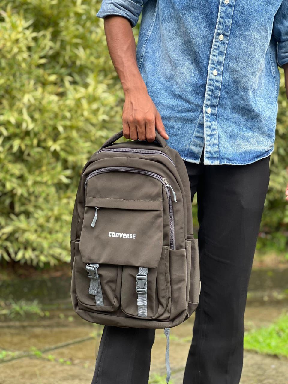 Premium Option: Converse Heritage Expedition Backpack – Earth Brown  Stylish Option: Converse Urban Utility Multi-Pocket Backpack  Simple & Direct: Converse Rugged Daily Carry Backpack (Brown)