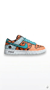 Nike HF "Artist Edition" Dunk Low – Custom Graphic Streetwear Sneakers