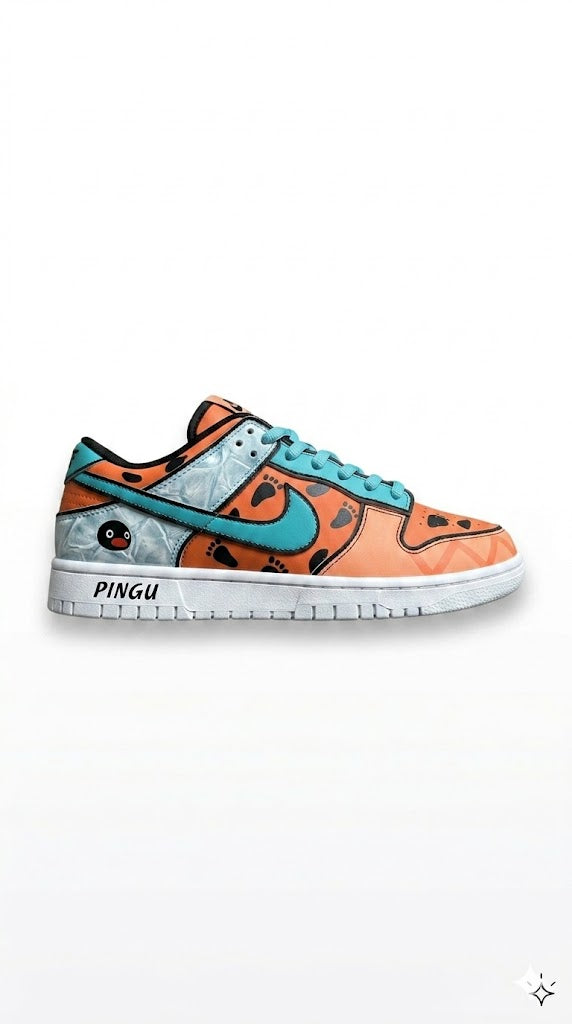 Nike HF "Artist Edition" Dunk Low – Custom Graphic Streetwear Sneakers