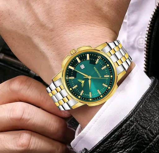 Ecuador ER-1129 Gold Plated Slim Series analog watch