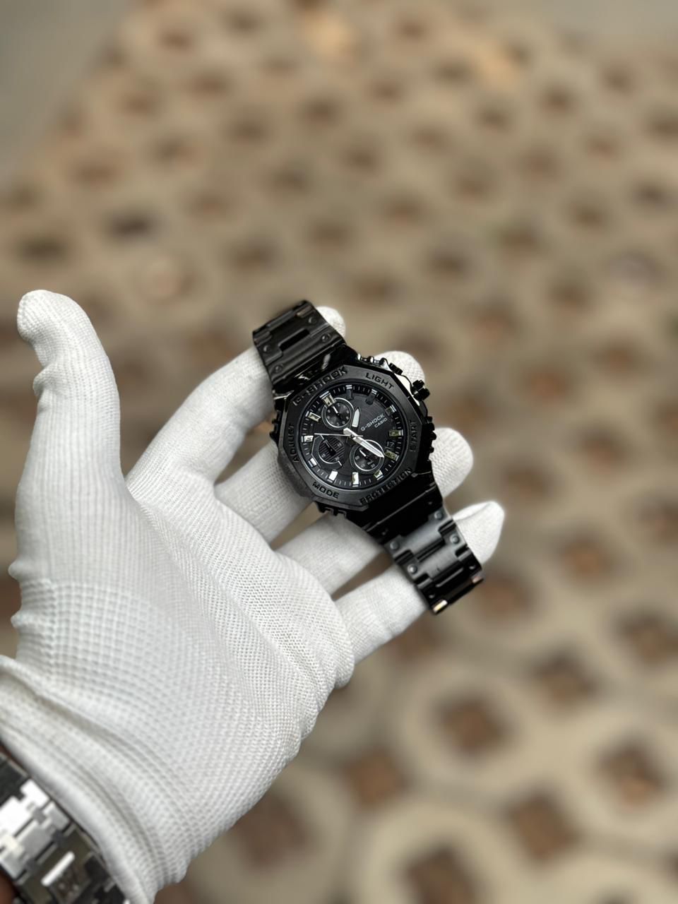 G-Shock GM-2100 Full Metal Silver Edition – Premium Analog-Digital Luxury Sports Watch