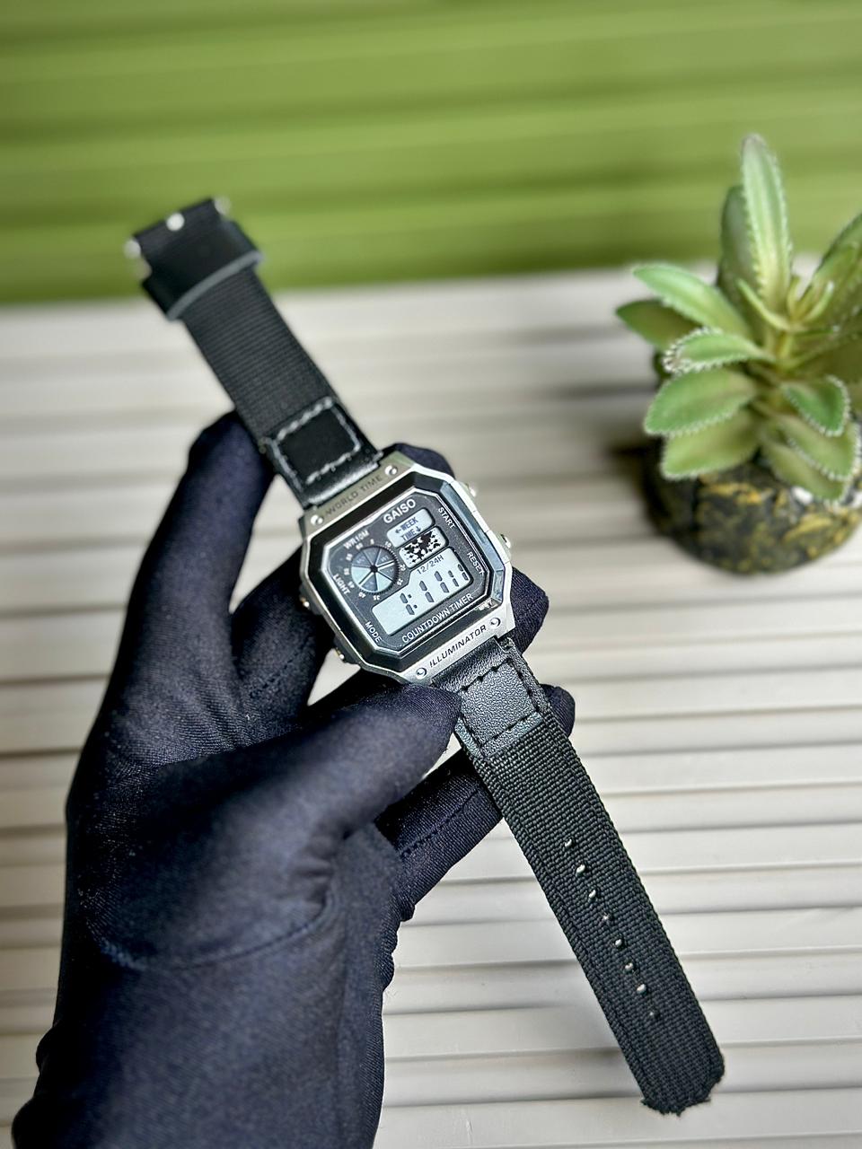 Tactical World Time Explorer – Reinforced Nylon Strap Series