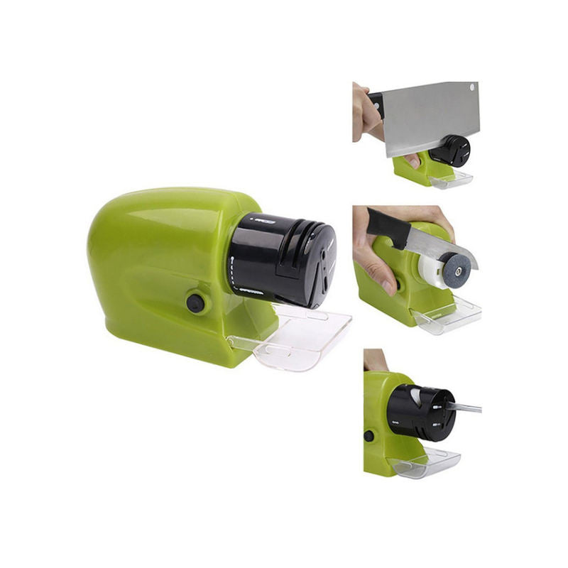 Knife Sharpner- Electric Motorized Rotating Knife Sharpener