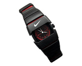 Nike Watch – Benlydesign Men Black Band Lumin Benlydesign Self-Design Electronic Digital Movement Watch | black & red
