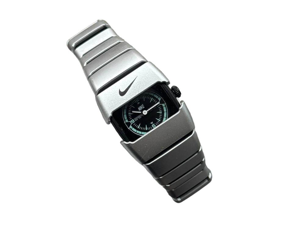 Nike Watch – Benlydesign Men Silver Band Lumin Benlydesign Self-Design Electronic Digital Movement Watch | Silver